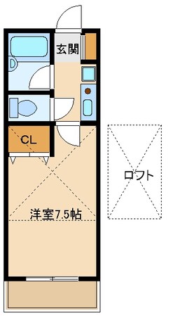 クレセントハイツ　SOUTH・PARTIIIの物件間取画像